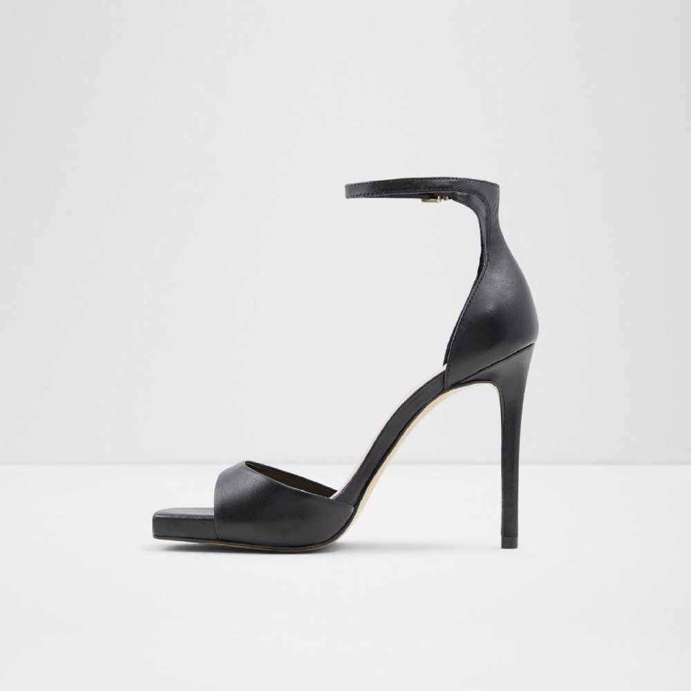 Női Aldo Livia High heel sandal - Platform Platform Cipő Fekete | 927-TONCJP