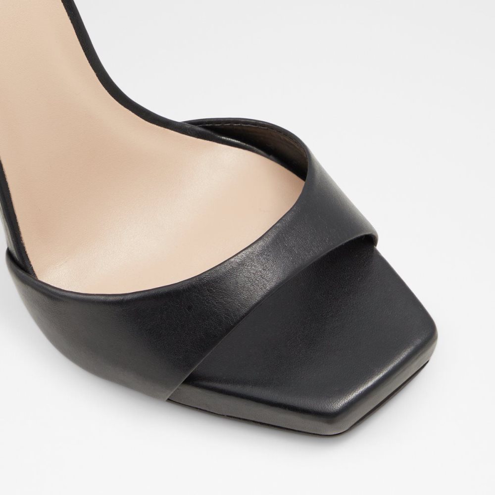 Női Aldo Livia High heel sandal - Platform Platform Cipő Fekete | 927-TONCJP