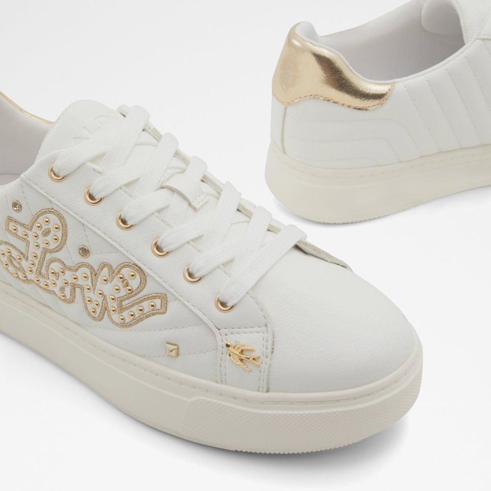 Női Aldo Lovenow Low top sneaker - Cup sole Sportcipő Arany | 569-IOSEKB