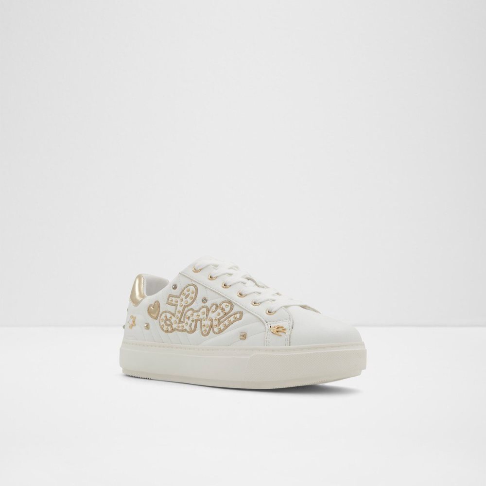 Női Aldo Lovenow Low top sneaker - Cup sole Sportcipő Arany | 569-IOSEKB