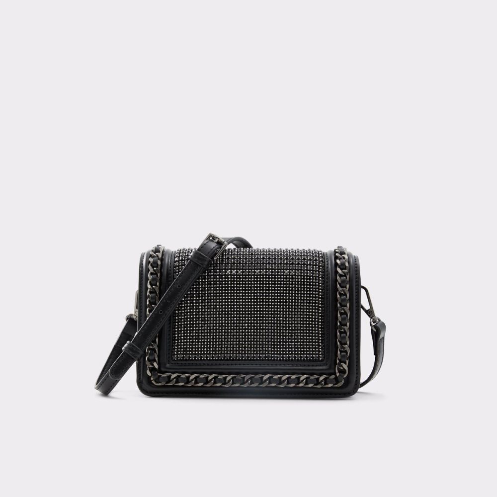Női Aldo Lxgreenwald Crossbody bag Crossbody Táska Fekete | 720-WDHNKG