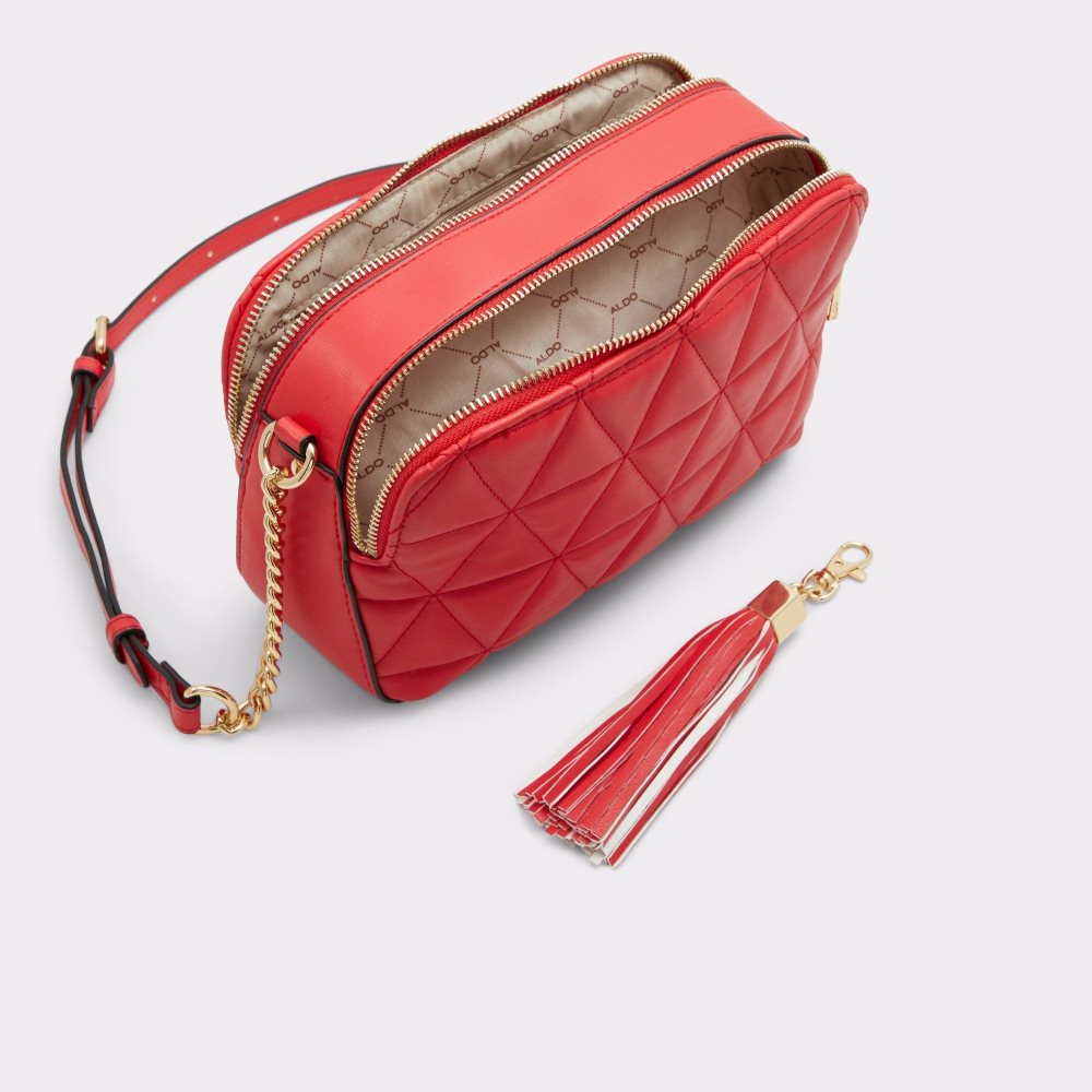 Női Aldo Maneraen Crossbody bag Crossbody Táska Piros | 529-FNVBGO