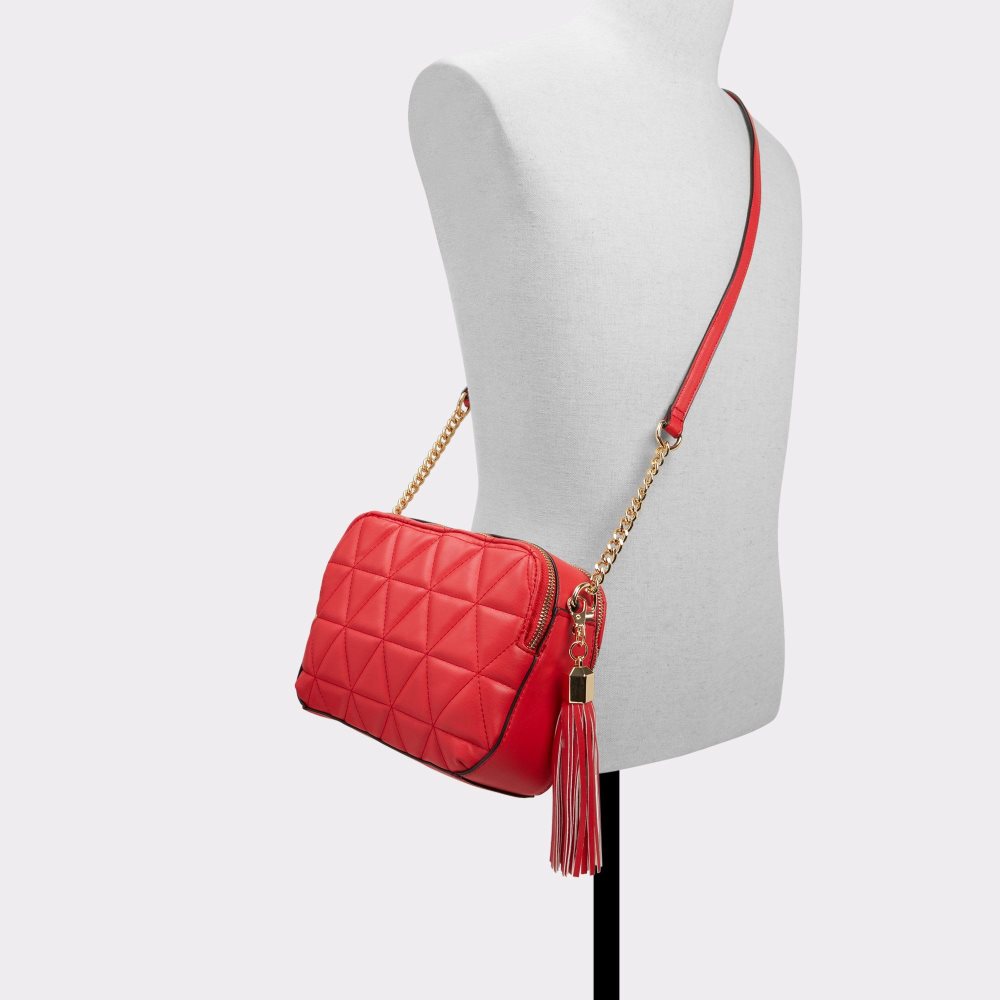 Női Aldo Maneraen Crossbody bag Crossbody Táska Piros | 529-FNVBGO