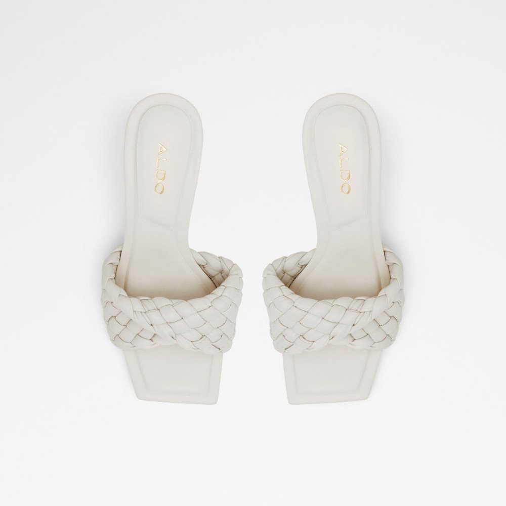 Női Aldo Milano High heel sandal - Stiletto heel Magassarkú Fehér | 147-RDSPUJ
