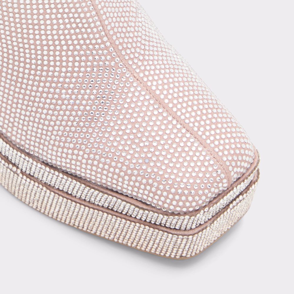 Női Aldo Millenia Ankle boot - Flatform Bokacsizma Világos Rózsaszín | 609-YVWPDQ