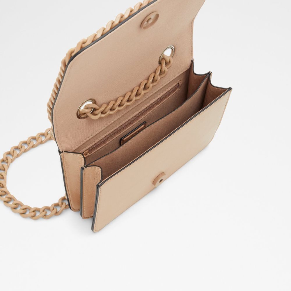 Női Aldo Minigreen Crossbody bag Crossbody Táska Bézs | 234-MLDKHS
