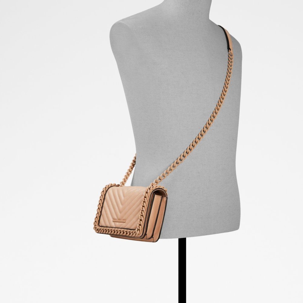 Női Aldo Minigreen Crossbody bag Crossbody Táska Bézs | 234-MLDKHS