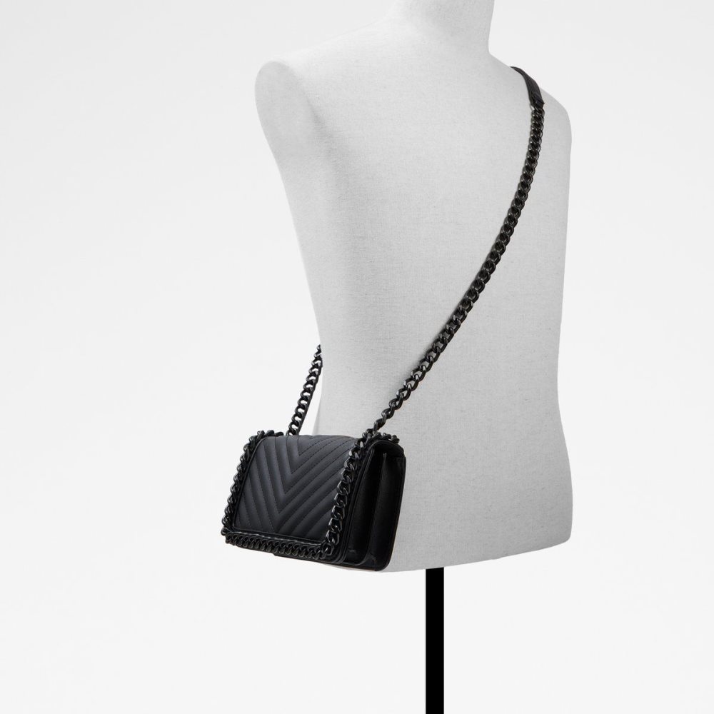 Női Aldo Minigreenwald Crossbody bag Crossbody Táska Fekete | 987-CBXJDN