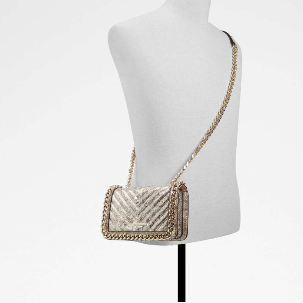 Női Aldo Minigreenx Crossbody bag Clutch Arany | 632-BGCTOL