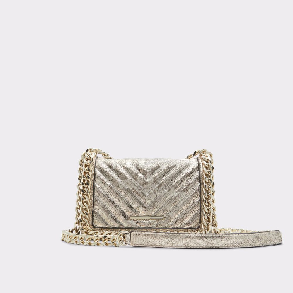 Női Aldo Minigreenx Crossbody bag Clutch Arany | 632-BGCTOL
