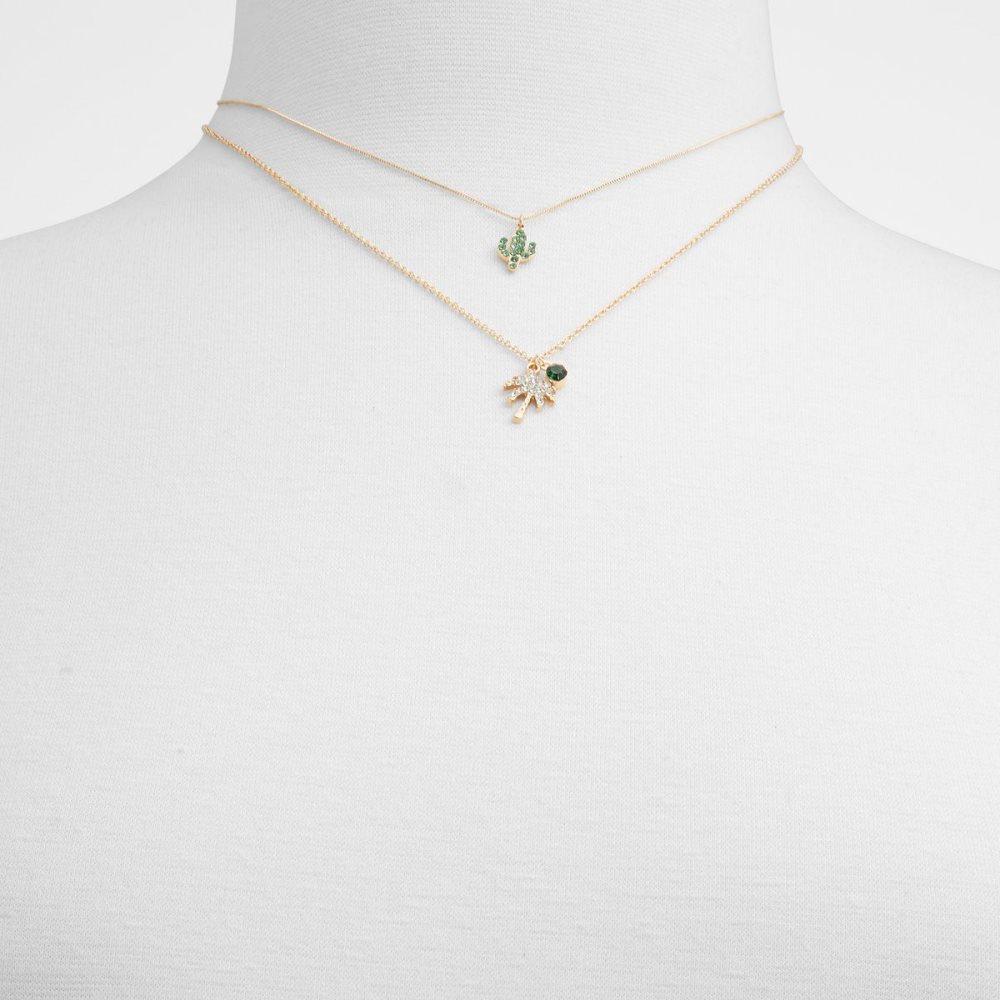 Női Aldo Nunad Necklace Nyakláncok Arany | 684-RYJNXE