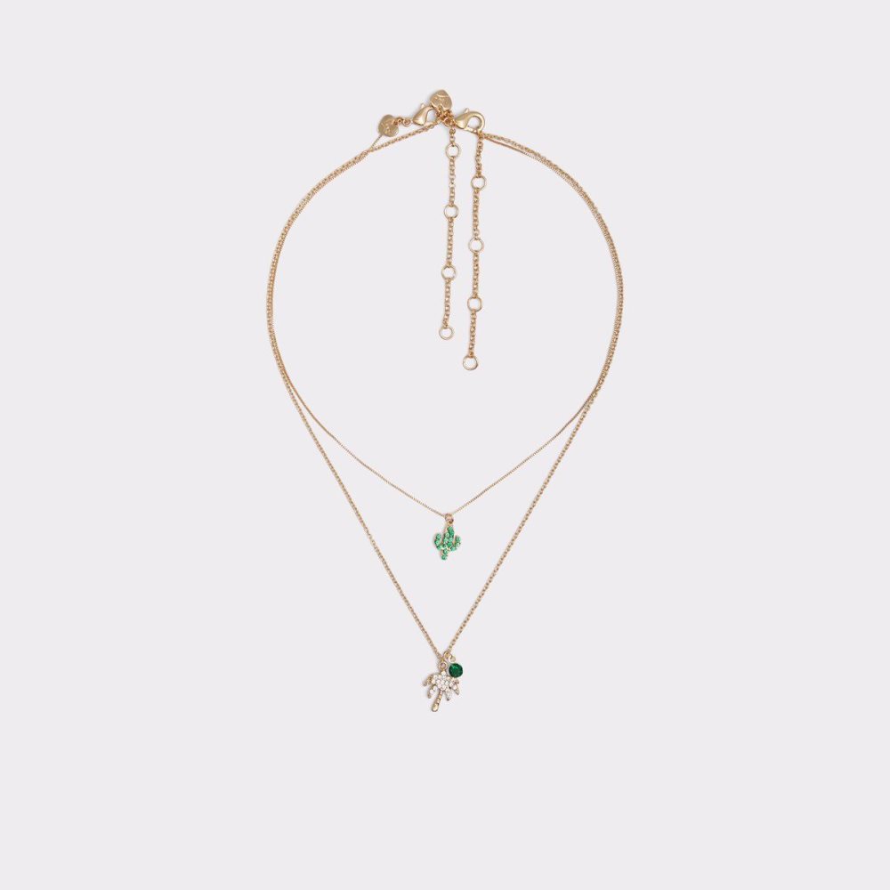 Női Aldo Nunad Necklace Nyakláncok Arany | 684-RYJNXE