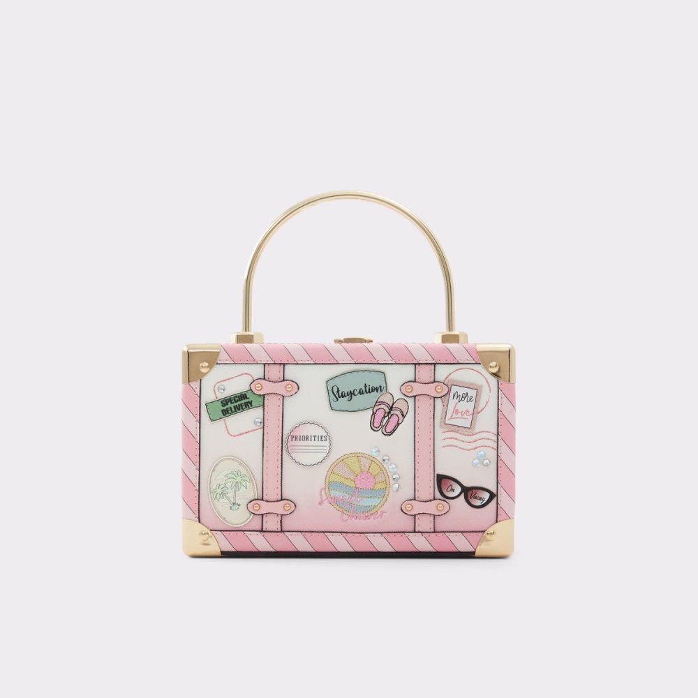 Női Aldo Oceldan Top handle bag Top Handle Bags Világos Rózsaszín | 710-LXVBTS