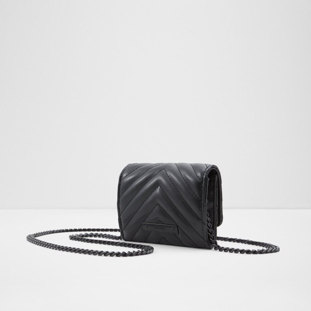 Női Aldo Ocoman Wallet Crossbody Táska Fekete | 192-CELBAR