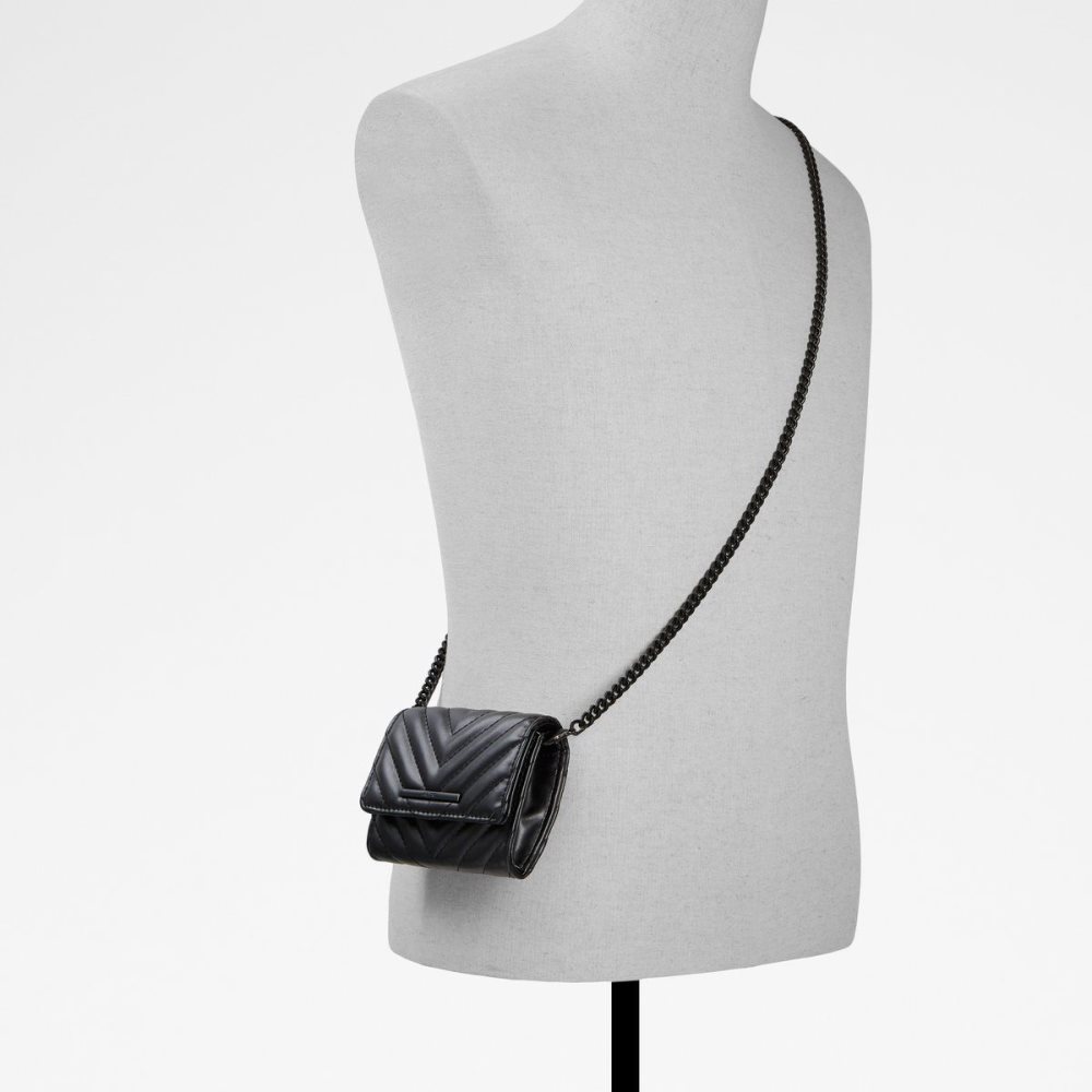Női Aldo Ocoman Wallet Crossbody Táska Fekete | 192-CELBAR