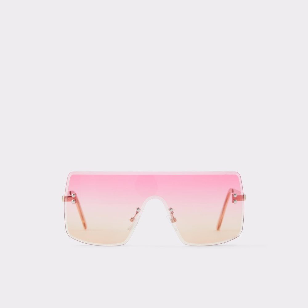 Női Aldo Ocorenna Square sunglasses Napszemüveg Fukszia | 504-CJMNGY