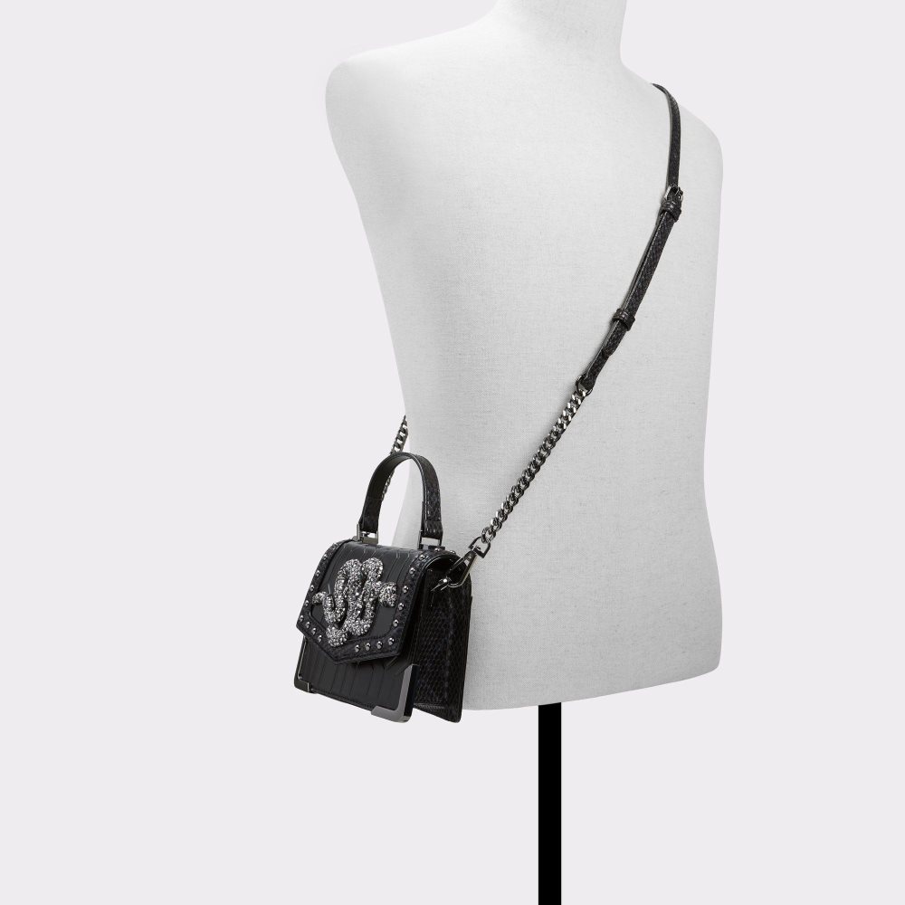 Női Aldo Olendaweth Top Handle Bags Fekete | 741-MSOHNZ
