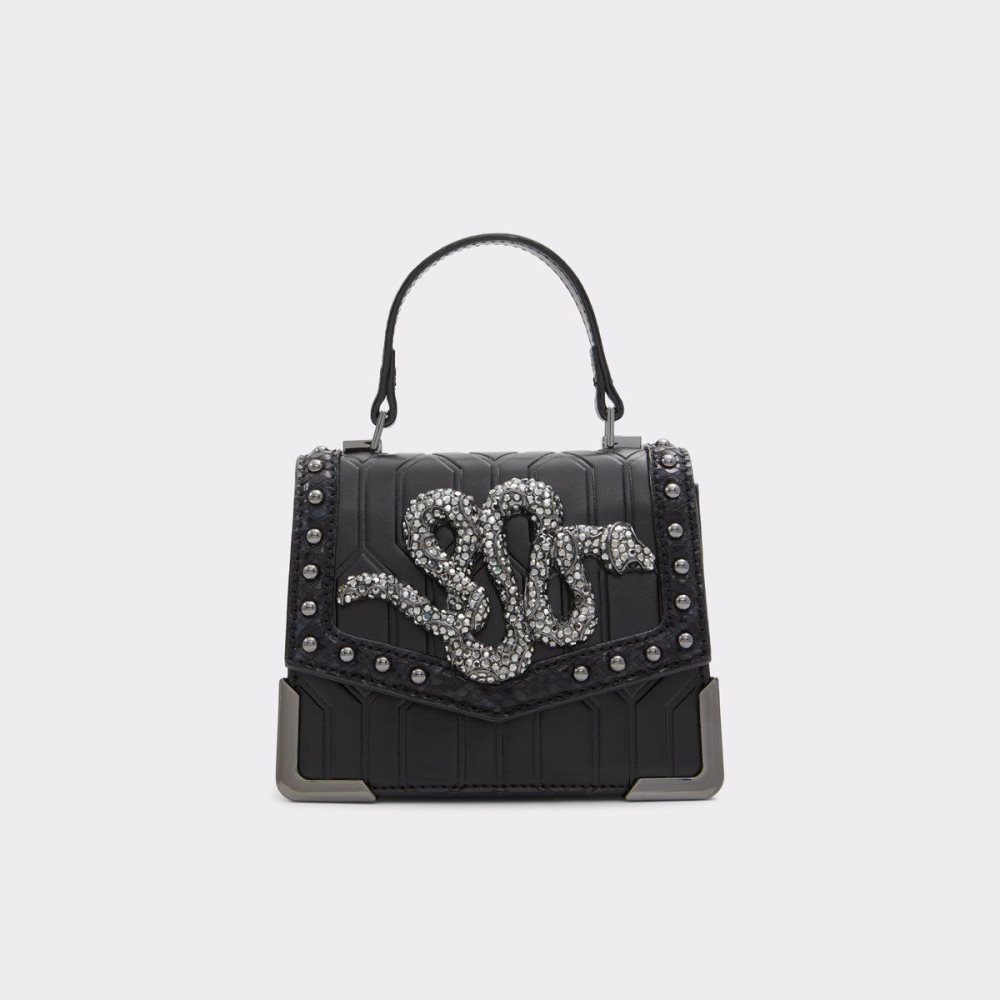 Női Aldo Olendaweth Top Handle Bags Fekete | 741-MSOHNZ