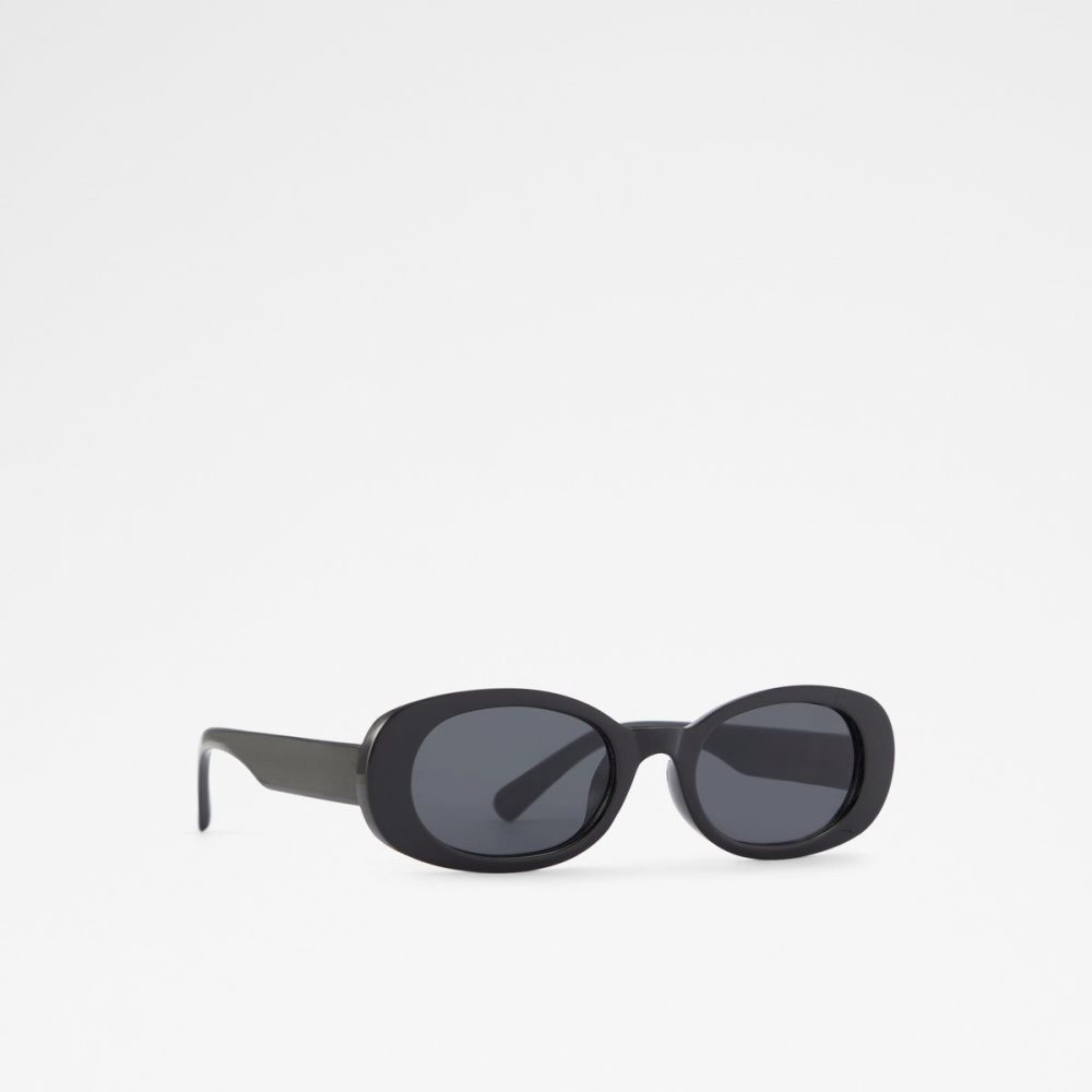 Női Aldo Onoren Round sunglasses Napszemüveg Fekete | 425-KWADXY