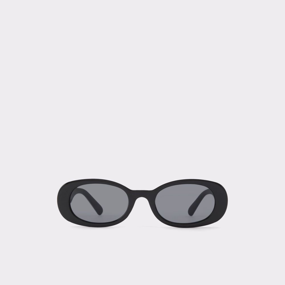 Női Aldo Onoren Round sunglasses Napszemüveg Fekete | 425-KWADXY