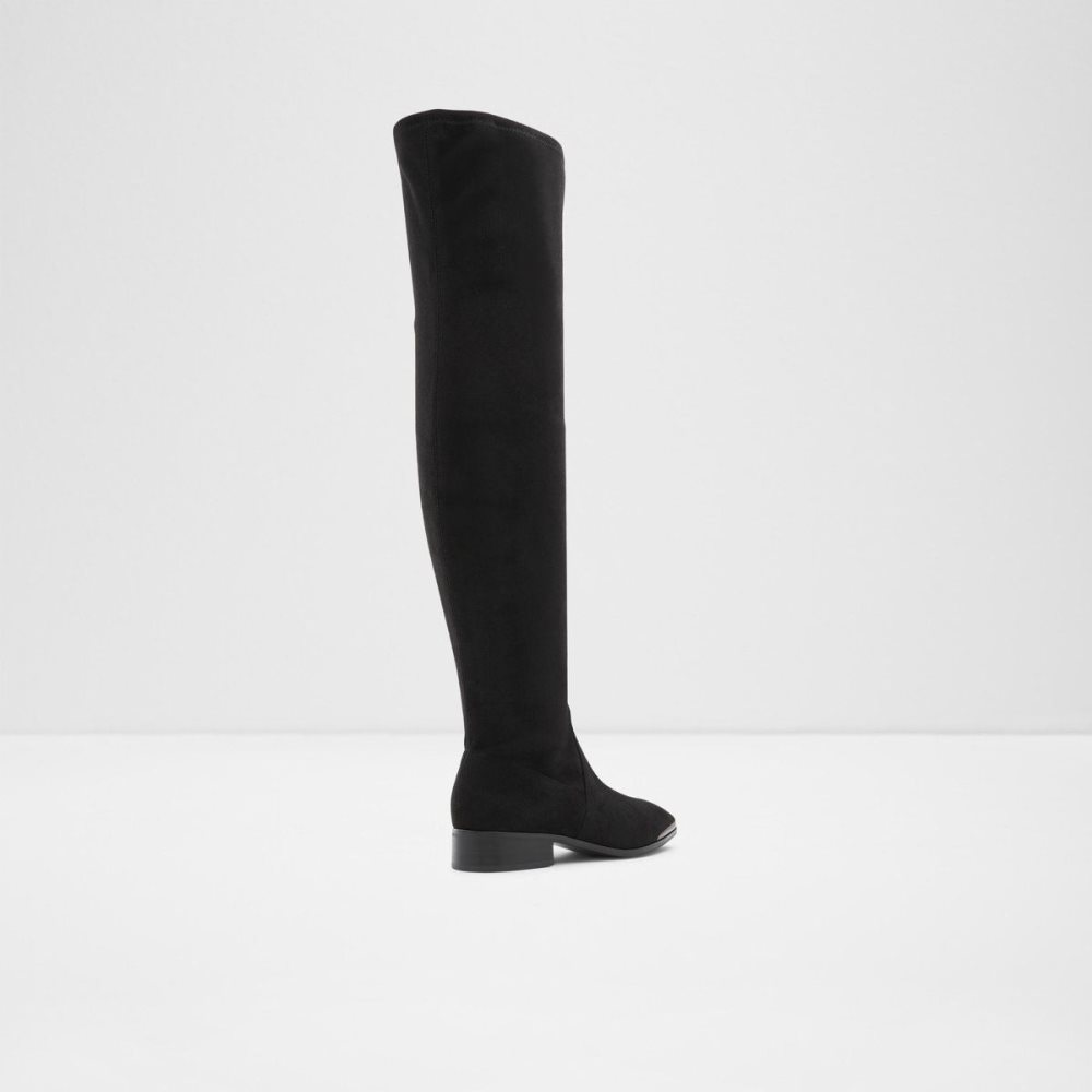 Női Aldo Over-the-knee boot Csizma Fekete | 520-YQDRAI