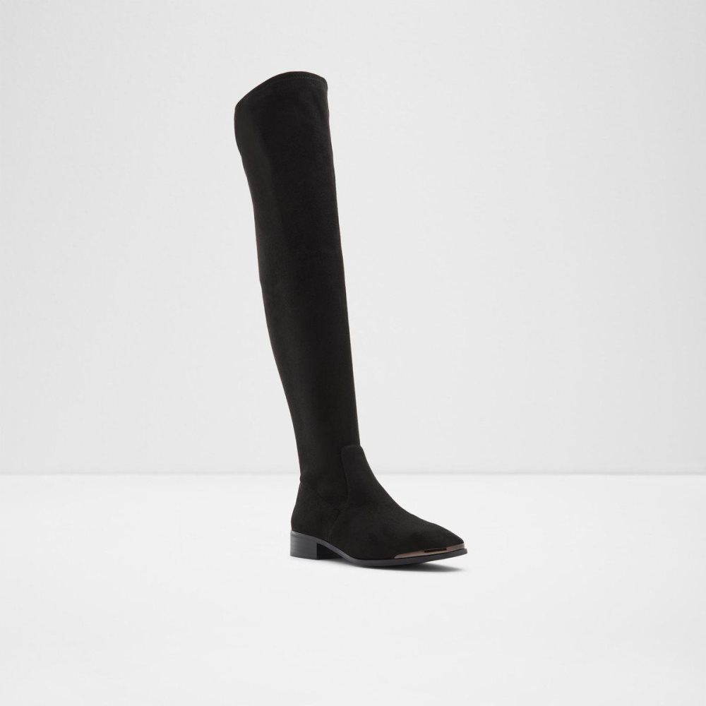 Női Aldo Over-the-knee boot Csizma Fekete | 520-YQDRAI