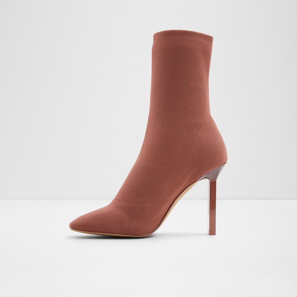 Női Aldo Ovieda Ankle boot Bokacsizma Piros | 592-RIPMQS