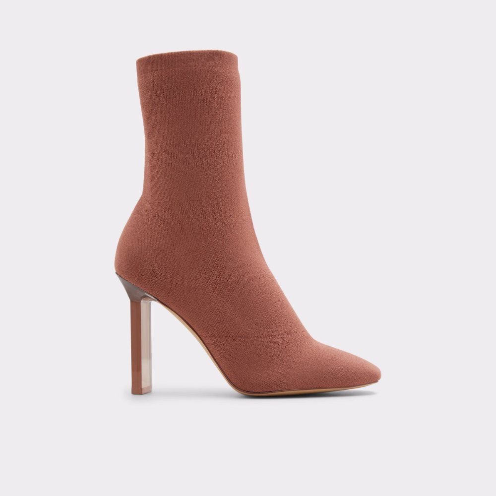 Női Aldo Ovieda Ankle boot Bokacsizma Piros | 592-RIPMQS