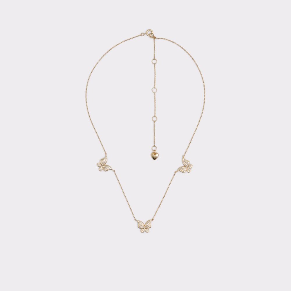 Női Aldo Papilya Necklace Fine Jewelry Arany | 218-CLGXNY