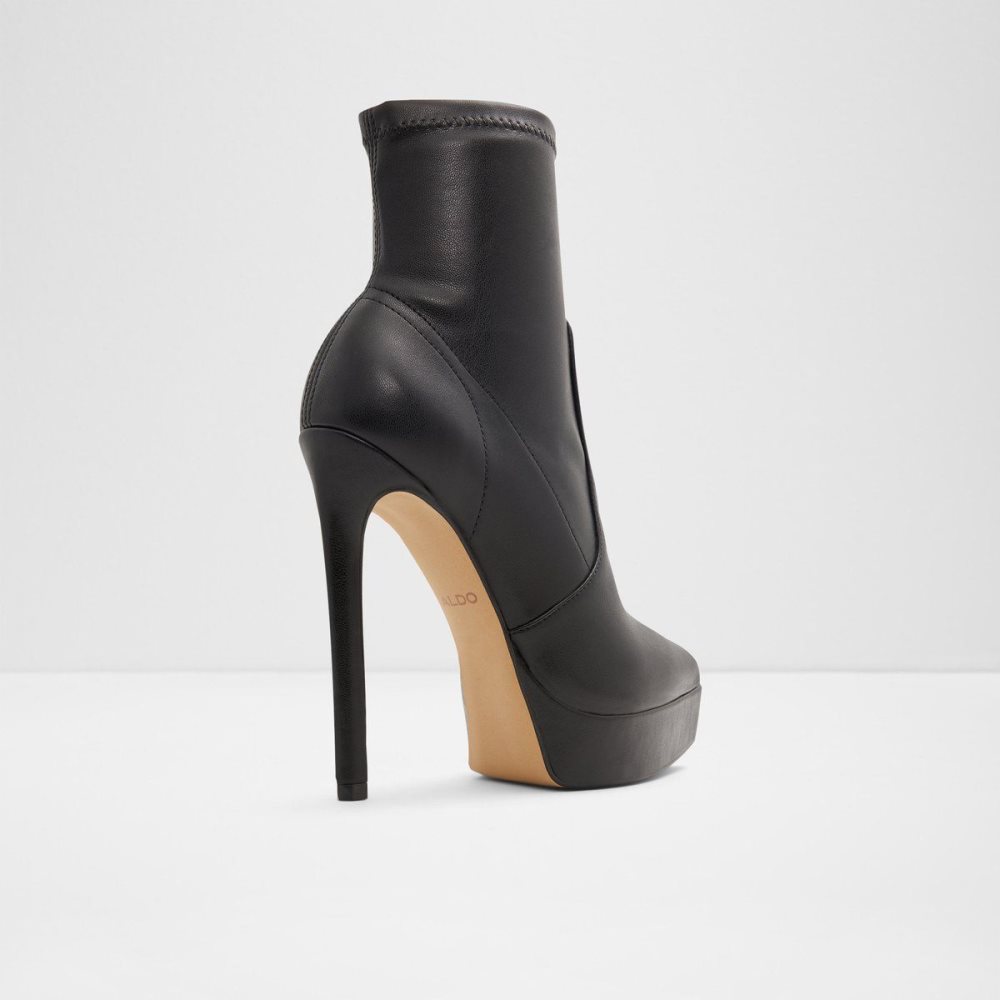 Női Aldo Patrickus Ankle boot - Stiletto platform Bokacsizma Fekete | 015-HYAIOX