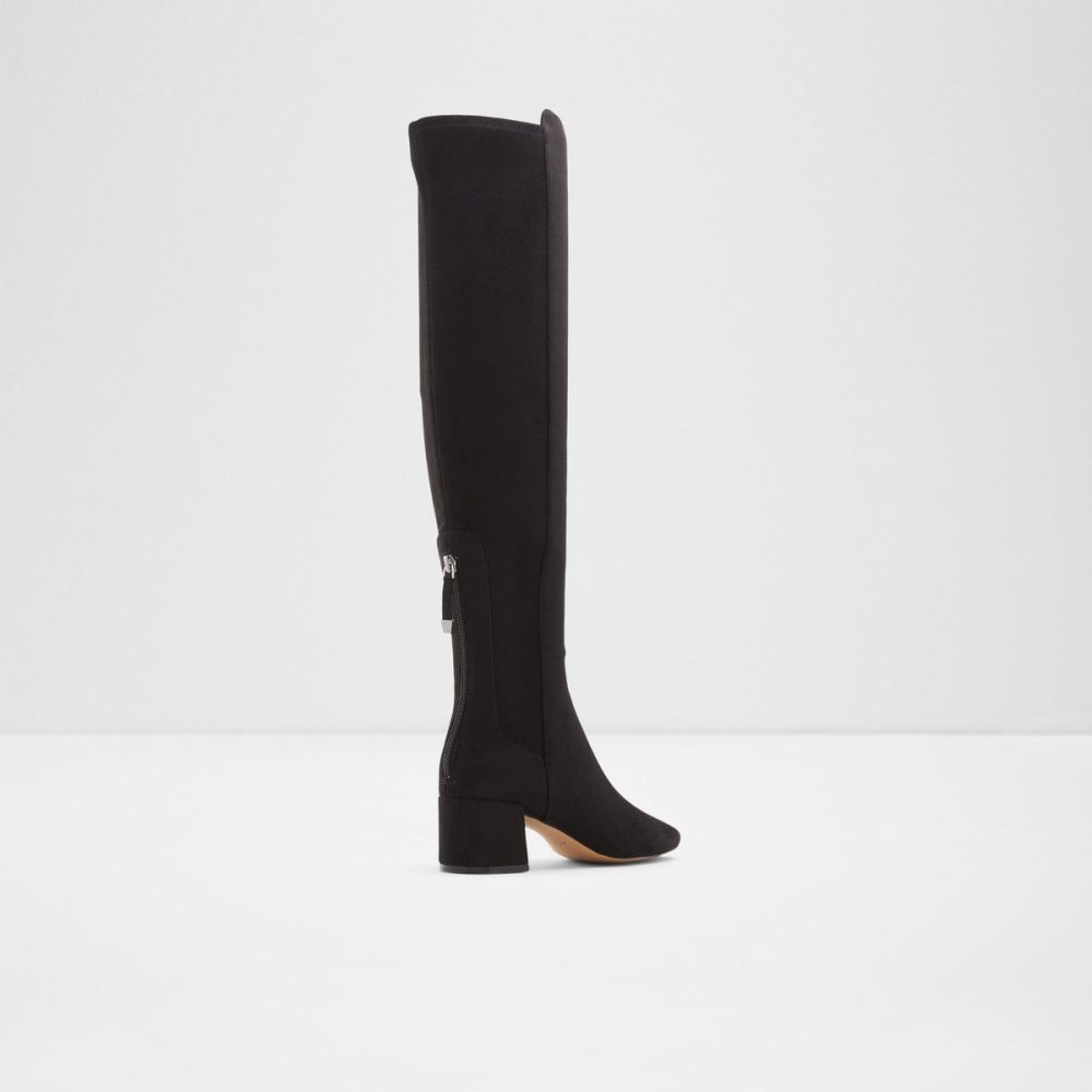 Női Aldo Pellagia Over-the-knee boot Csizma Fekete | 921-NWERVT