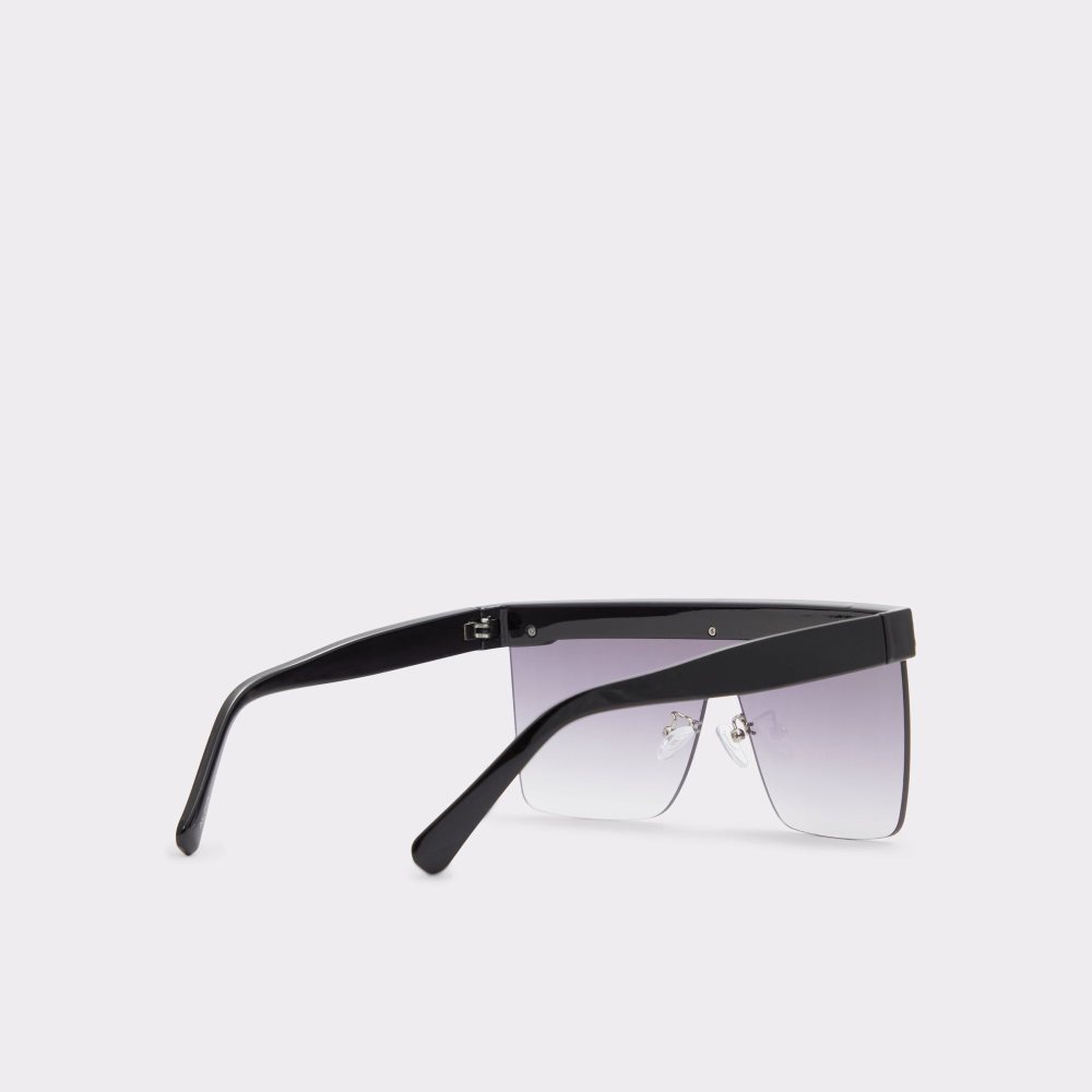 Női Aldo Pickthorne Shield sunglasses Napszemüveg Fekete Arany | 916-EFSIKX