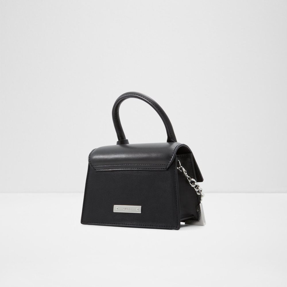 Női Aldo Pythonia Top handle bag Clutch Fekete | 597-XMJRLB