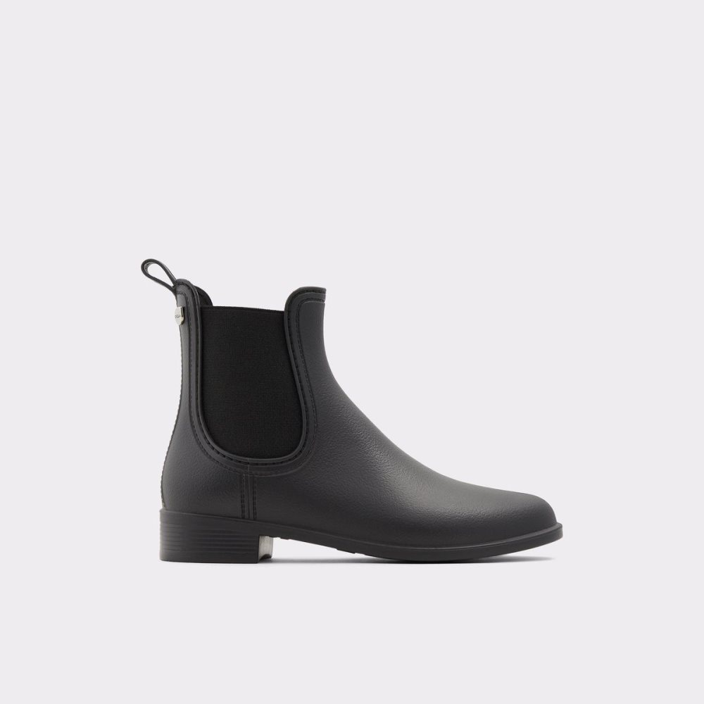 Női Aldo Rain Chelsea rain boot Chelsea Csizma Fekete | 270-PRJWCF