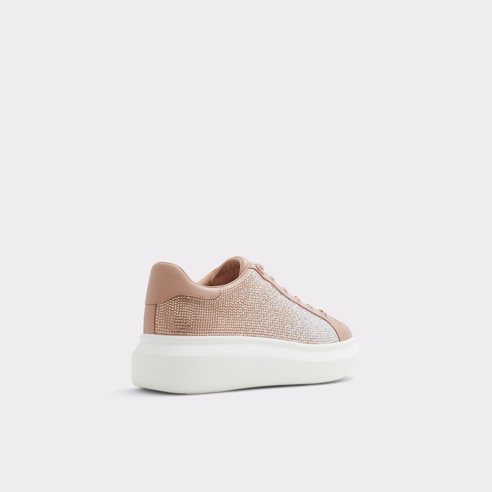 Női Aldo Reia Low top sneaker - Platform Sportcipő Bézs | 265-VHKXEL