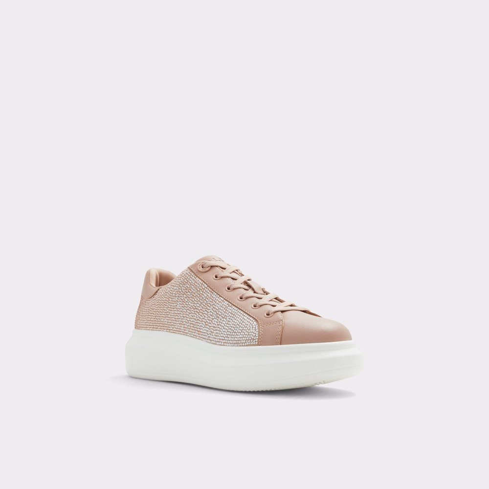 Női Aldo Reia Low top sneaker - Platform Sportcipő Bézs | 265-VHKXEL
