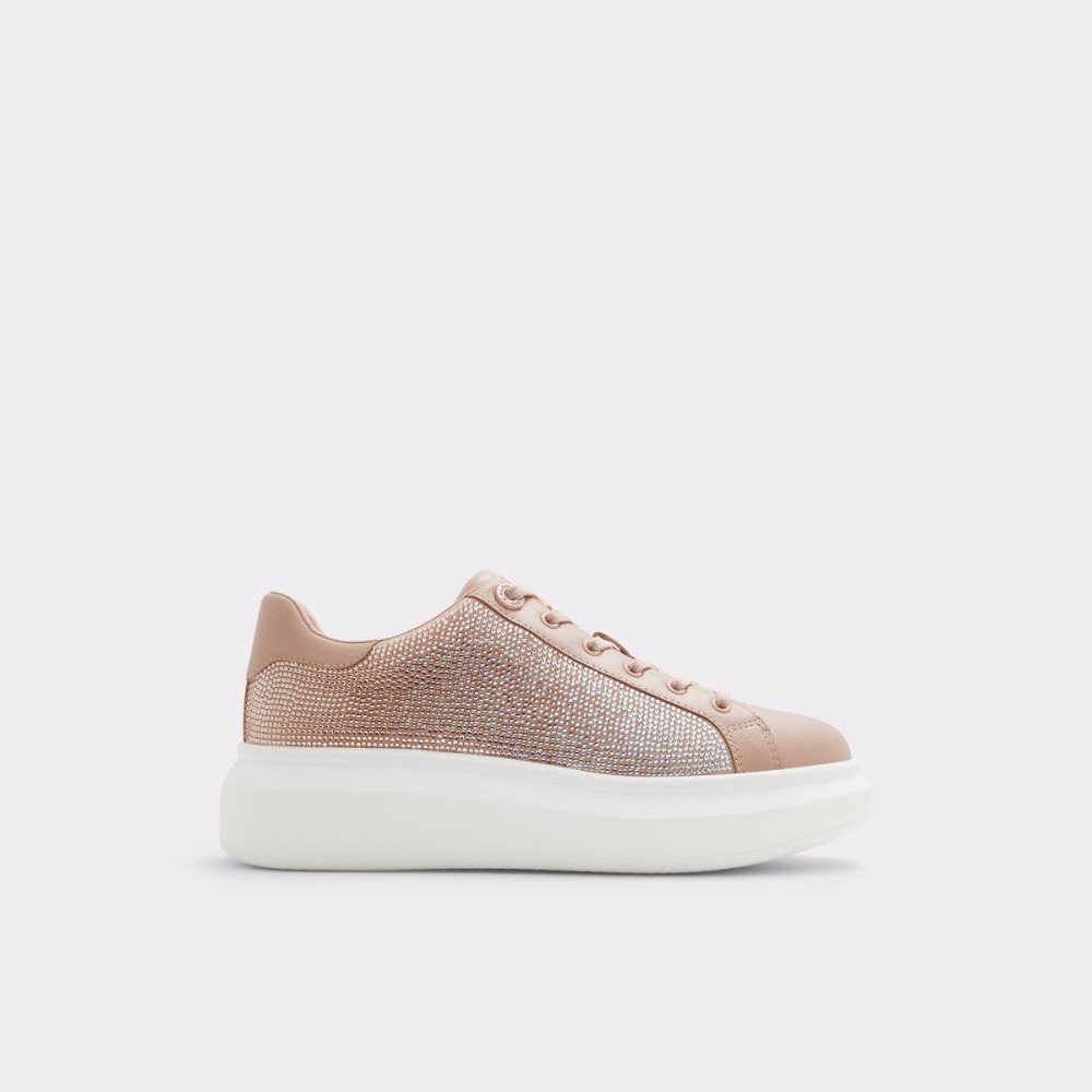 Női Aldo Reia Low top sneaker - Platform Sportcipő Bézs | 265-VHKXEL