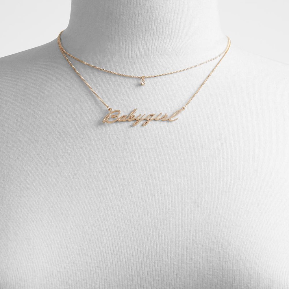 Női Aldo Rhirania Necklace Nyakláncok Arany | 094-QIKSVP