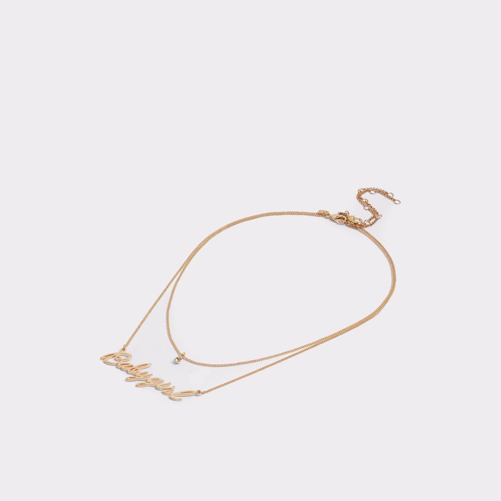 Női Aldo Rhirania Necklace Nyakláncok Arany | 094-QIKSVP