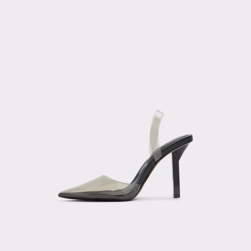 Női Aldo Rildan Sling back high heel Magassarkú Fekete | 573-AVDGZH