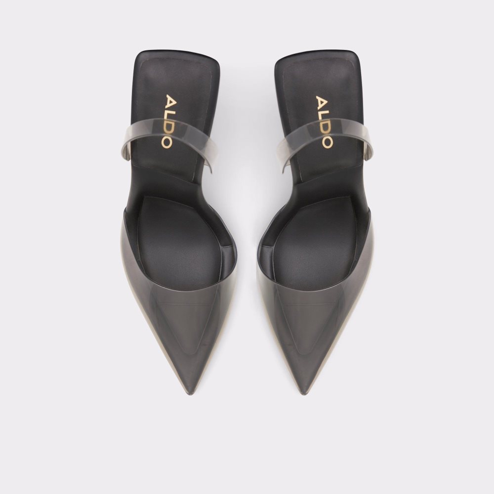 Női Aldo Rildan Sling back high heel Magassarkú Fekete | 573-AVDGZH