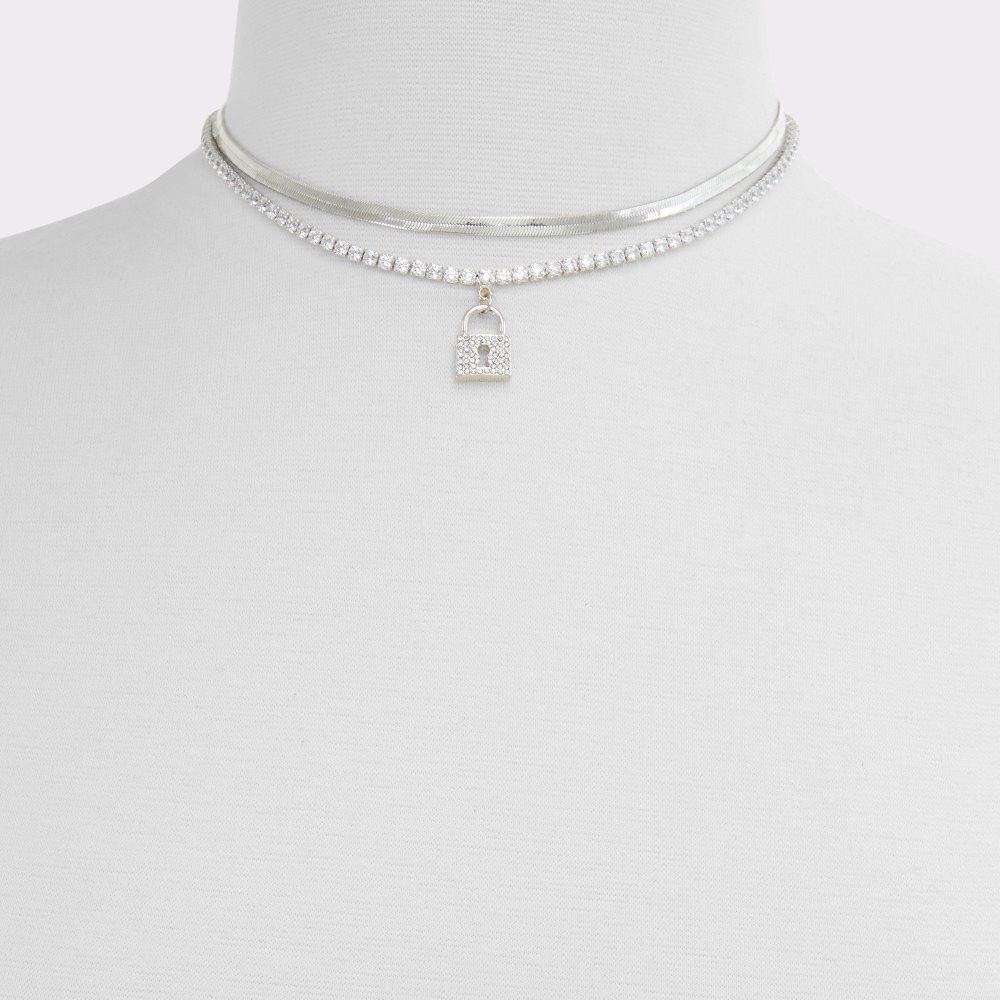 Női Aldo Rokku Necklace Nyakláncok Titán | 051-TXJSBV