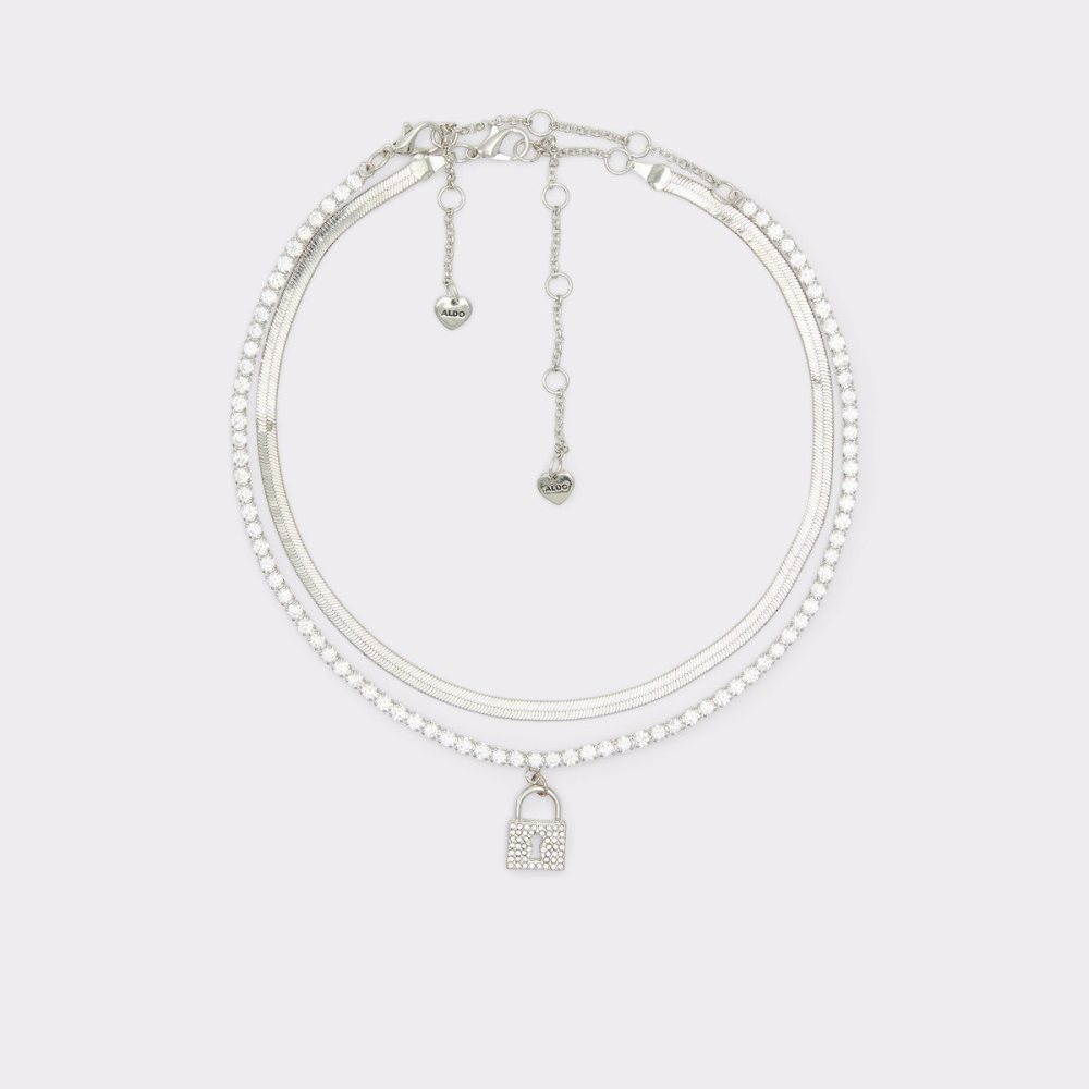 Női Aldo Rokku Necklace Nyakláncok Titán | 051-TXJSBV