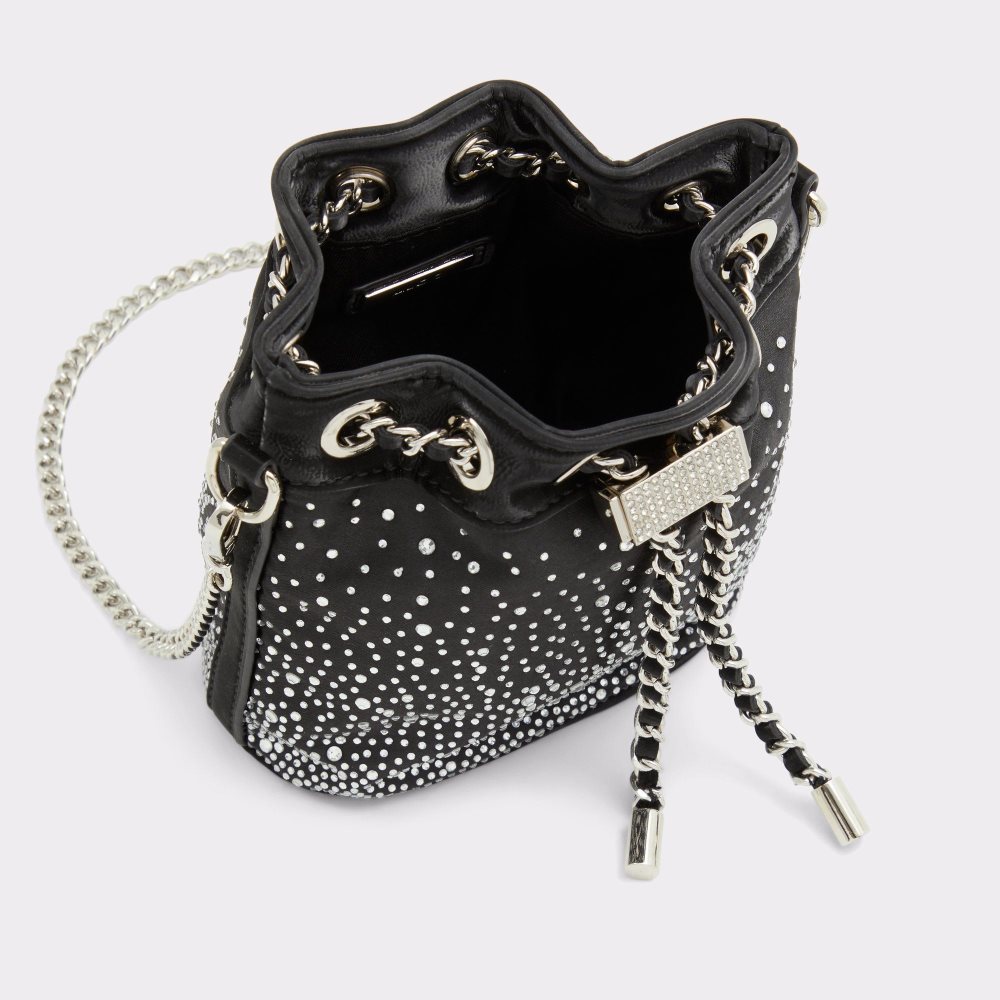 Női Aldo Roxy Bucket bag Clutch Fekete | 245-UFQJIR