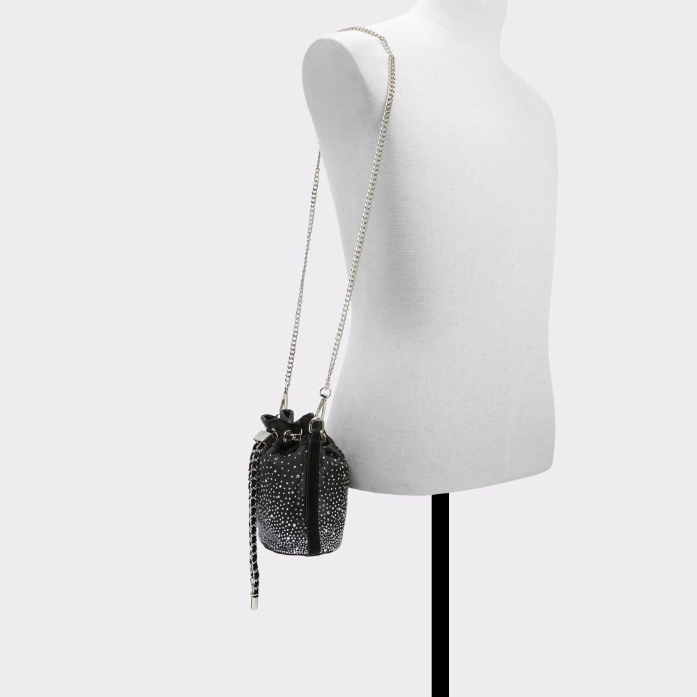 Női Aldo Roxy Bucket bag Clutch Fekete | 245-UFQJIR