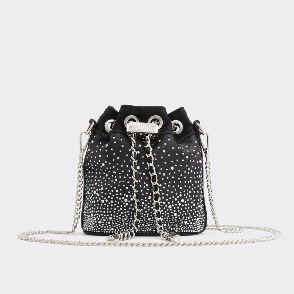 Női Aldo Roxy Bucket bag Clutch Fekete | 245-UFQJIR