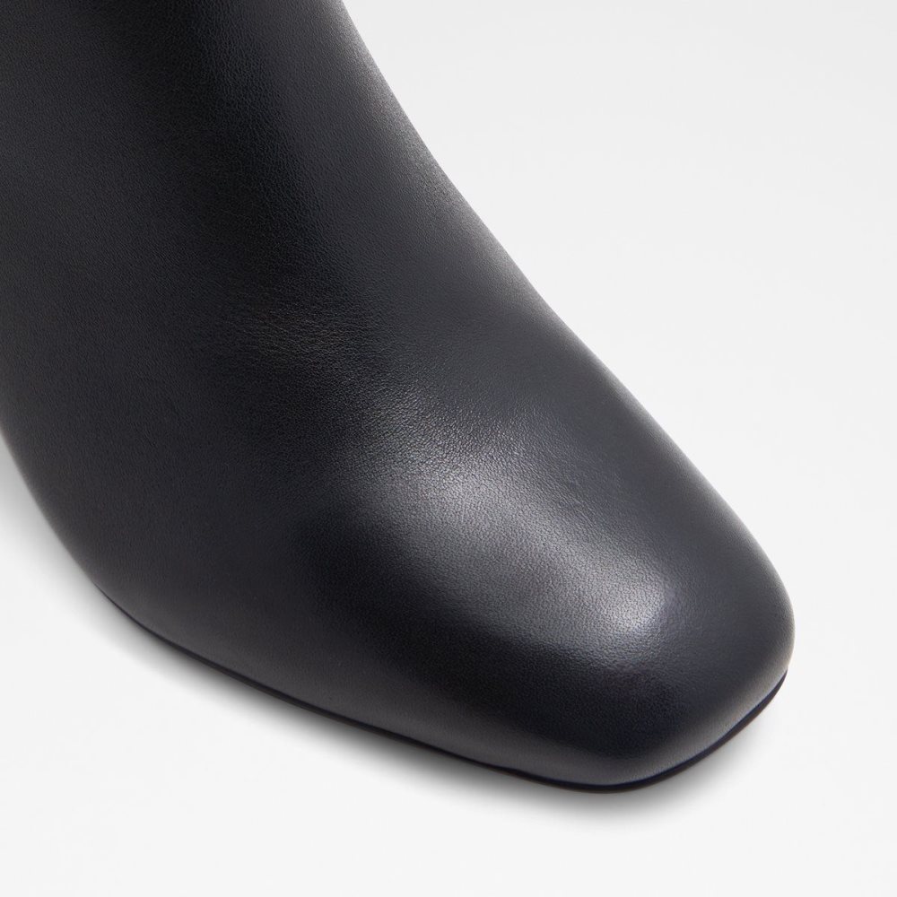 Női Aldo Satori Knee-high boot Csizma Fekete | 481-ANDPTE