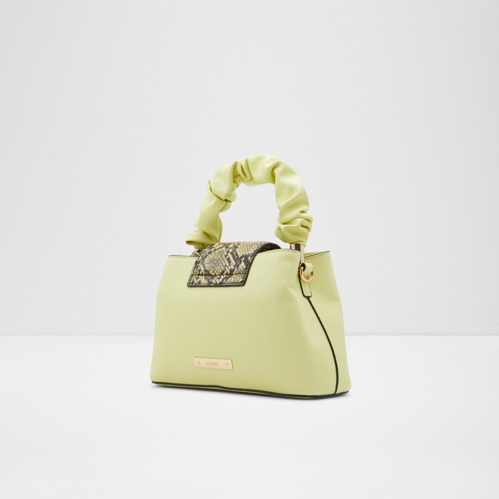 Női Aldo Snakie Top handle bag Top Handle Bags Világos Sárga | 630-QPLRJE