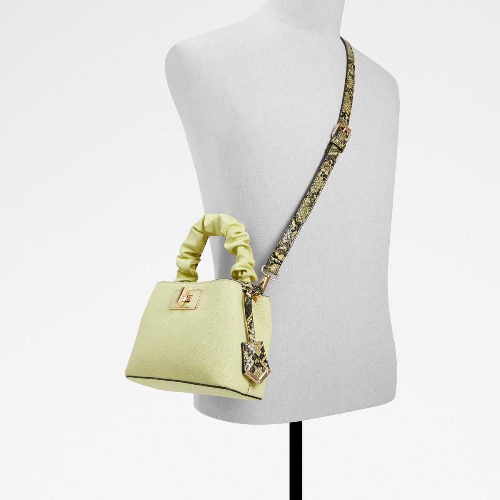 Női Aldo Snakie Top handle bag Top Handle Bags Világos Sárga | 630-QPLRJE