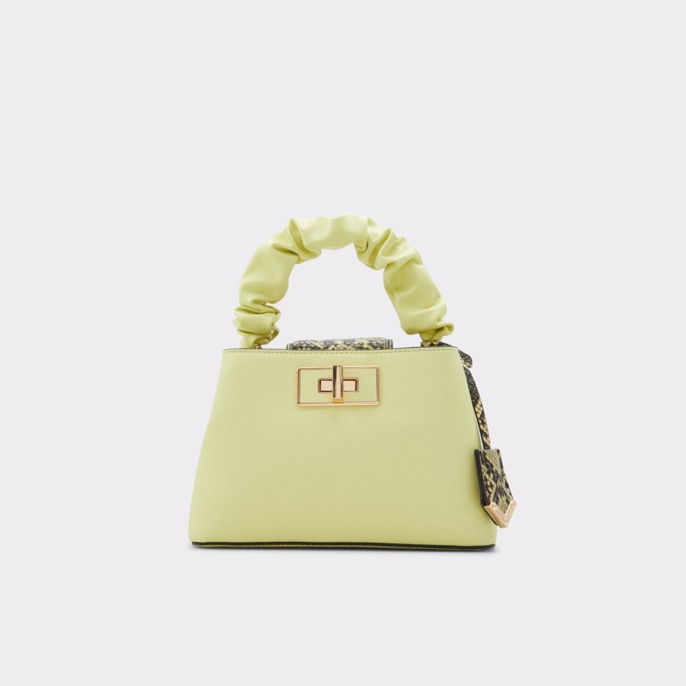 Női Aldo Snakie Top handle bag Top Handle Bags Világos Sárga | 630-QPLRJE